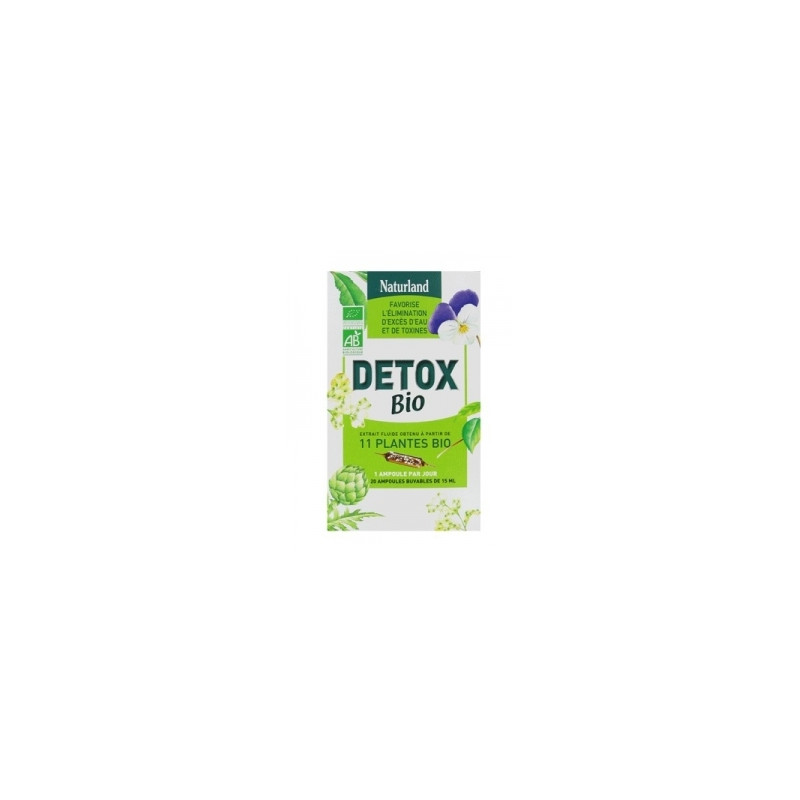 PHYTONATURE - Détoxidraine BIO - Detox Bio 20 ampoules PHYTONATURE - Détoxidraine BIO - Detox Bio 20 ampoules