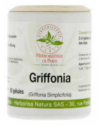 Herboristerie de paris Griffonia simplicifolia fruit 320mg 60 Gélules végétales