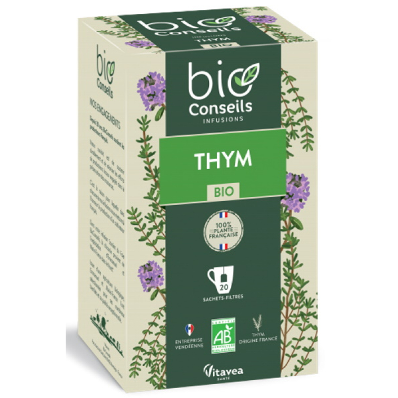 Infusion et tisane : Thym, utilisations