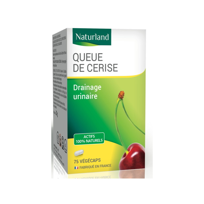 Naturland Queue de Cerise 75 Gélules Végécaps draineur élimination