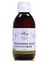 Herboristerie de paris Phyto Concentré Défenses Naturelles Griffe de Chat 200ml uncaria tomentosa Pharma5avenue