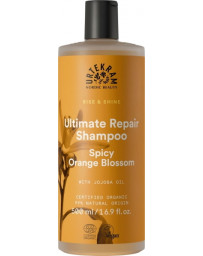 Urtekram Shampooing cheveux secs et abimés Ultimate Repair Spicy Orange Blossom 500ml