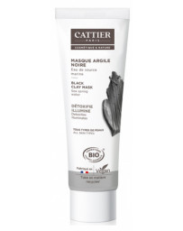 Cattier Masque à l'argile noir detoxifie purifie 100 ml