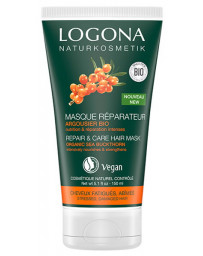 Logona Masque capillaire réparateur Argousier Bio 150ml