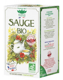 Romon Nature Tisane Sauge bio 18 sachets