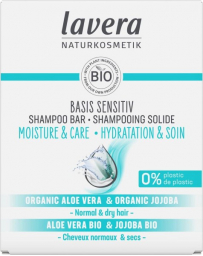 Lavera Shampoing solide Basis Sensitiv Hydratant 50gr quinoa aloe vera karité cacao Pharma5avenue