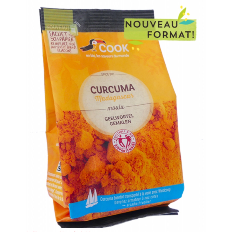 Cook Curcuma en Poudre 100gr alimentation indienne Pharma5avenue
