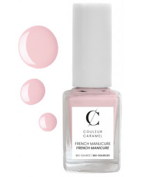 Couleur Caramel Vernis French manucure No 03 Rose 11ml vernis à ongles minéral Pharma5avenue