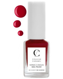 Couleur Caramel Vernis à ongles No 08 Rouge mat 11 ml vernis minéral classe et sophistiqué Pharma5avenue