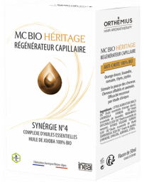 Orthemius Orthebio Régénérateur capillaire MC Bio stimulant anti chute 50ml huiles essentielles jojoba Pharma5avenue