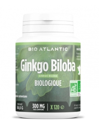 Bio Atlantic Ginkgo Biloba bio 300mg 200 comprimés