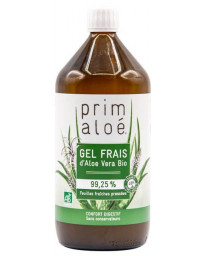 Prim Aloe Pur Gel à boire Aloé Vera Bio 99,35pc 1 Litre gel aloe vera bio à boire Pharma5avenue