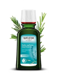 Weleda Huile capillaire nourrissante au Romarin cheveux secs et abîmés 50ml