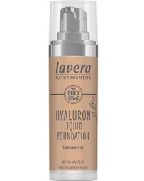 Lavera Fond de teint Hyaluron Warm Nude 03 30ml maquillage unifié discret nude and warm Pharma5avenue