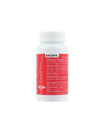EspritPhyto - Bacopa - 90 gélules EspritPhyto - Bacopa - 90 gélules