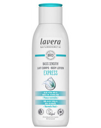 Lavera Lait Corps Express Basis Sensitiv 250 ml aloe vera karité calendula peau sensible Pharma5avenue