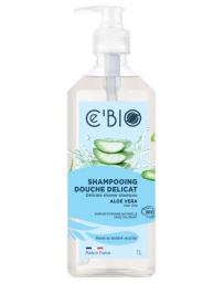 Cé'Bio Shampooing gel douche Aloe Vera 1 Litre