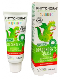 Phytonorm Dentifrice Dragondents fraise sans fluor 50 ml