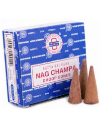Nag Champa Encens à brûler en cône 10 pièces
