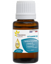 Fleurance Nature Vitamine D3 liquide et naturelle 15ml