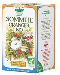 Romon Nature Tisane sommeil Oranger Bio 20 sachets mélisse sommeil réparateur Pharma5avenue