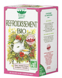 Romon nature Tisane Refroidissement bio 20 sachets infusion bio grog Pharma5avenue