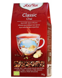 Yogi tea Infusion Classic Chai sans théine vrac 90 gr tisane ayurvédique épicée mais douce Pharma5avenue