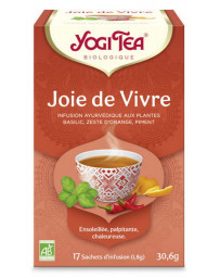Yogi Tea Infusion Joie de vivre 17 infusettes aide tonus aide psychisme Pharma5avenue