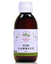 Herboristerie de Paris Phyto concentré Foie Gamma GT 200 ml aide la fonction du foie Pharma5avenue