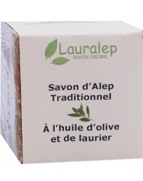 Lauralep Savon d'Alep Traditionnel 200 gr Savon d'Alep Essentiel et traitant Pharma5avenue