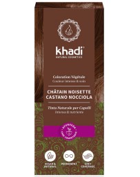 Khadi Teinture aux Plantes Noisette Naturel 100g