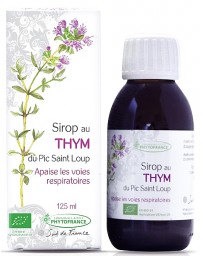 Phytofrance Sirop de Thym Bio 125 ml confort respiratoire Pharma5avenue