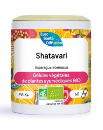 Phytofrance Shatavari 375mg BIO 60 gélules