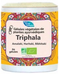 Phytofrance Triphala BIO 60 gélules aide à drainer et detoxifier, foie, reins, digestion cholestérol Pharma5avenue