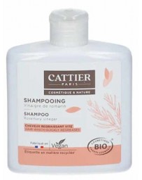 Cattier Shampooing Vinaigre de Romarin cheveux regraissant vite - 250ml cheveux ternes et fragilisés Pharma5avenue