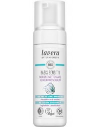 Lavera Mousse nettoyante Basis Sensitiv 150ml peaux sensibles et délicates Pharma5avenue