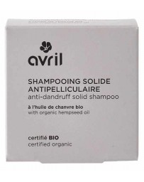 Avril Shampooing solide antipelliculaire 60 gr argile et chanvre Pharma5avenue