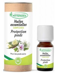 Phytofrance Complexe d'huiles essentielles Protection des pieds 10ml mauvaises odeurs mycoses Pharma5avenue