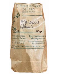 Herboristerie de Paris Tisane Hibiscus bio 50 gr infusion hibiscus karkadé Pharma5avenue