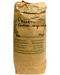 Herboristerie de Paris Tisane Aubier de Tilleul bio 50 gr infusion dépurative du foie Pharma5avenue