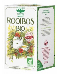 Romon Nature Tisane Rooibos bio 20 sachets infusion thé rouge d'afrique Pharma5avenue