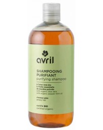 Avril Shampooing Purifiant cheveux gras 500 ml huiles essentielles Pharma5avenue