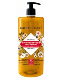 Cosmo Naturel Shampooing douche sans parfum à l'extrait de Camomille 1L shampoing sans parfum Pharma5avenue