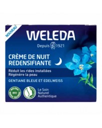 Weleda Crème de nuit redensifiante Gentiane bleue et Edelweiss 40ml