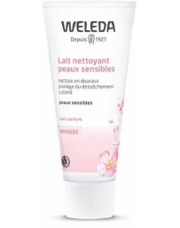Weleda Lait nettoyant peaux sensibles à l'amande 75ml lait Confort Amande bio Pharma5avenue