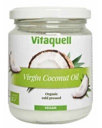 Vitaquell Huile de coco vierge Plaisir culinaire et soin corporel 200g