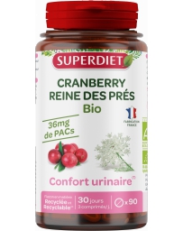 Super Diet Cranberry Reine des Prés bio 90 comprimés