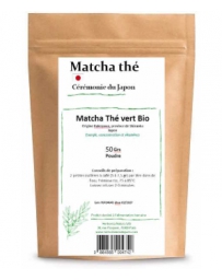Herboristerie de Paris Matcha thé vert bio poudre 50 gr thé vert bio japonais Pharma5avenue