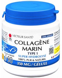 Vecteur santé Collagène Marin de type 1 - 90 gélules