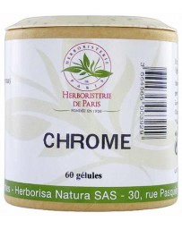 Herboristerie de Paris Chrome oligo-élément 60 gélules taux de sucres Pharma5avenue